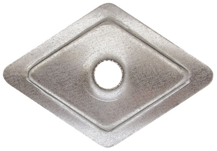 100pz rondella romboidale mm. 27x27 cod:ferx.vit3776