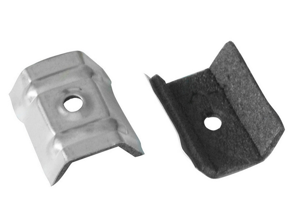 cappellotto per lamiera coibentata (cf. 100 pz.)  mm. 50x25x12 zincato cod:ferx.vit40706