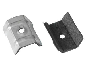 cappellotto per lamiera coibentata (cf. 100 pz.)  mm. 50x25x12 zincato cod:ferx.vit40706