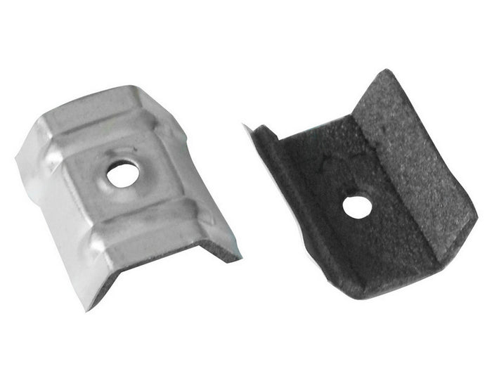 cappellotto per lamiera coibentata (cf. 100 pz.)  mm. 50x25x12 zincato cod:ferx.vit40706