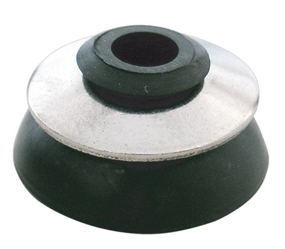 cappellotto con gomma epdm (cf. 100 pz.) col. inox cod:ferx.vit24230
