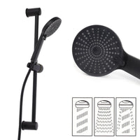 Saliscendi doccia universale nero opaco