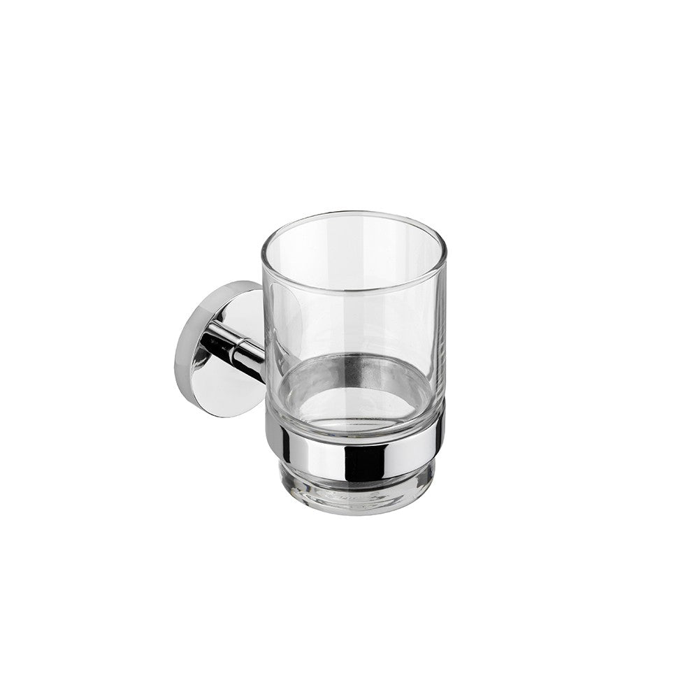 Porta bicchiere da muro serie nexo - fissaggio incollo o viti