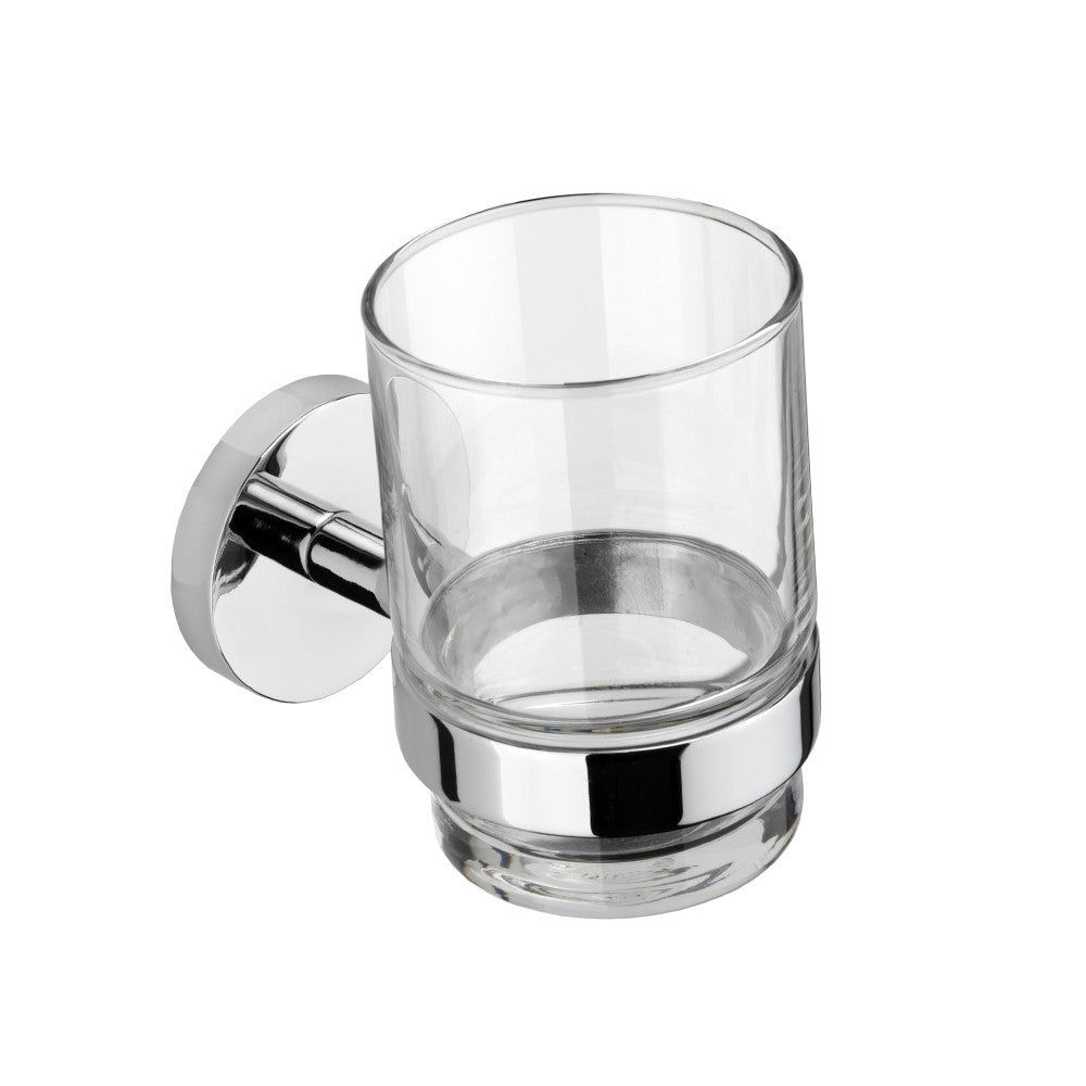 Porta bicchiere da muro serie nexo - fissaggio incollo o viti