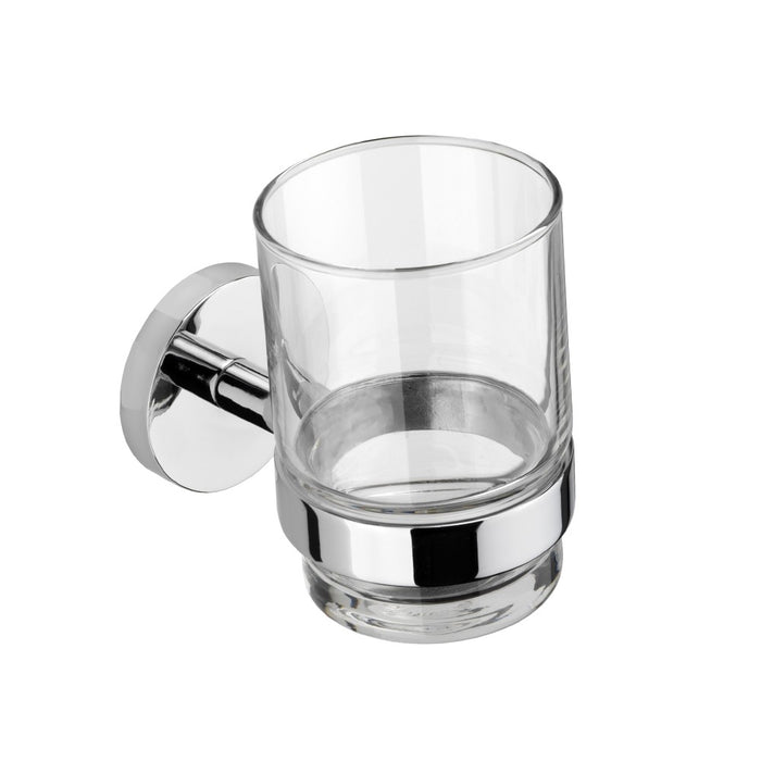 Porta bicchiere da muro serie nexo - fissaggio incollo o viti