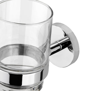 Porta bicchiere da muro serie nexo - fissaggio incollo o viti