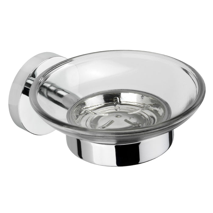 Porta sapone da parete serie nexos - fissaggio incollo o viti