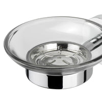 Porta sapone da parete serie nexos - fissaggio incollo o viti