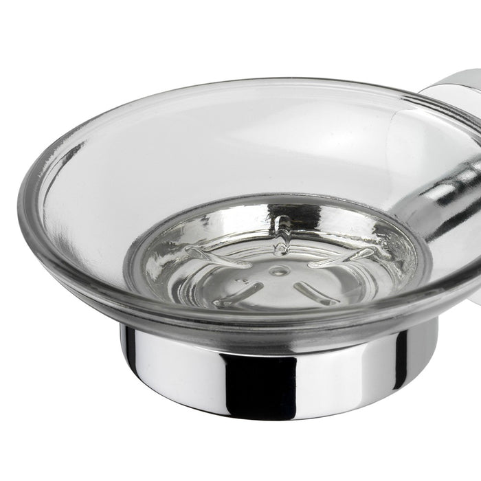 Porta sapone da parete serie nexos - fissaggio incollo o viti