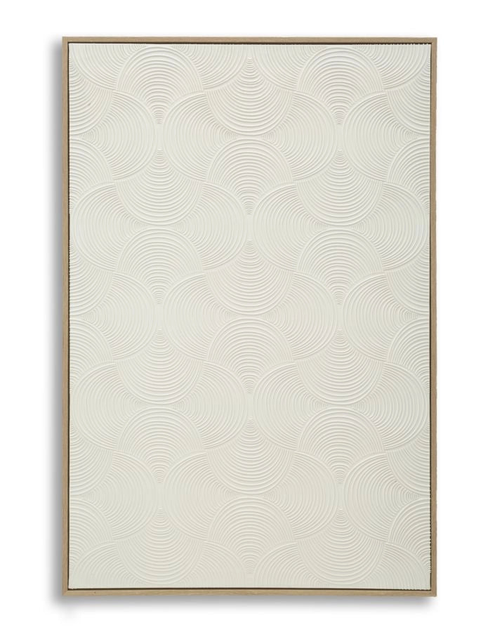 Dipinto su Tela Semplicity con Cornice 80x3,8x120 cm in Pino e Tela e Plastica