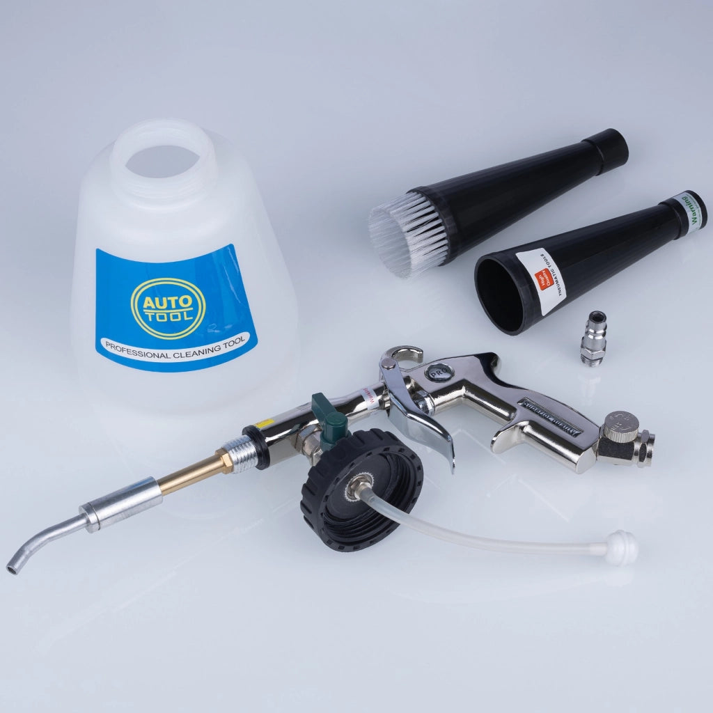 Lancia per Pulizia Tornado T02 II – Serbatoio 1L, Pressione 6-9 Bar | Alluminio, Ergonomica