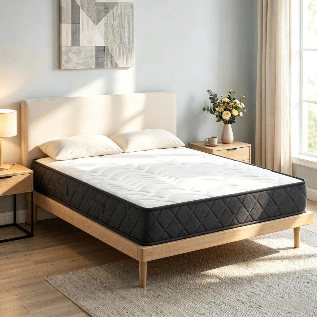 Materassi 200x160 cm, materassi per 2 persone, in memory foam (solo con 1 materasso)