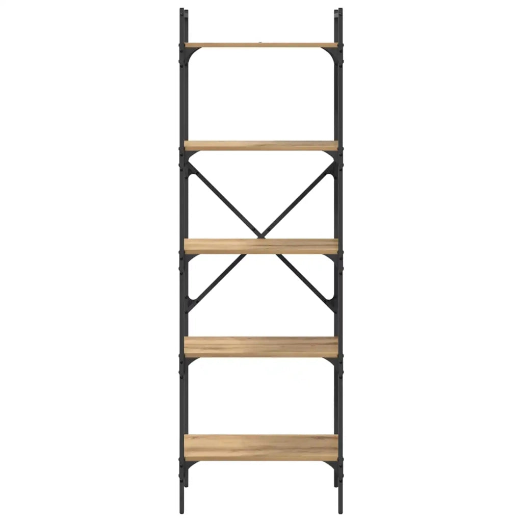 Libreria Rovere artigianale 56 x 32 x 174 cm Legno multistrato