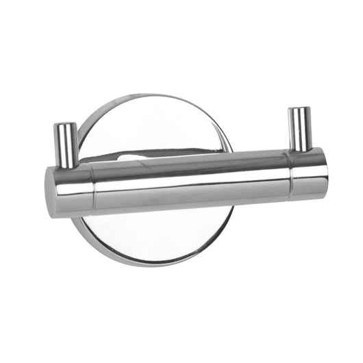 Porta abito a due posti da muro serie nexos - fissaggio incollo o viti