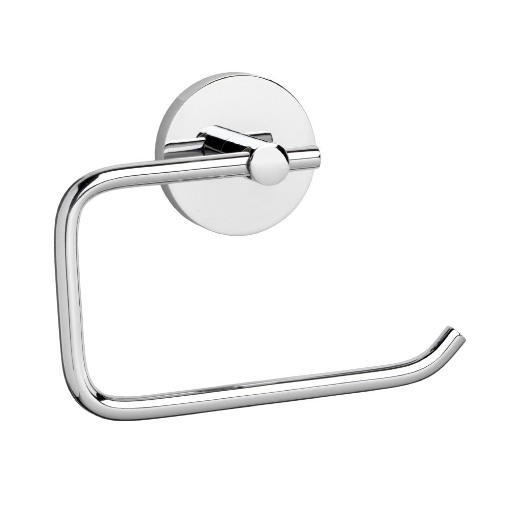 Porta rotolo da parete senza coperchio serie nexos - fissaggio incollo o viti