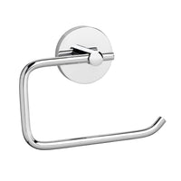 Porta rotolo da parete senza coperchio serie nexos - fissaggio incollo o viti