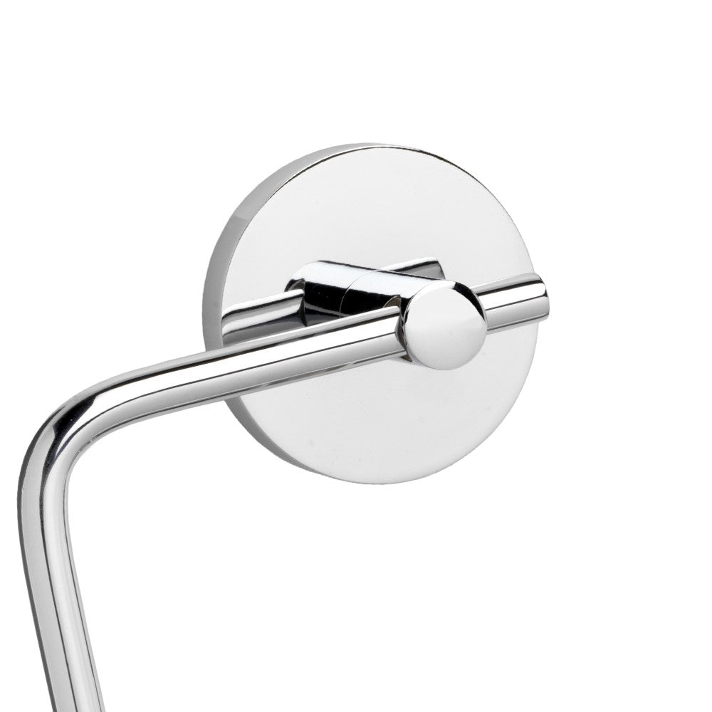 Porta rotolo da parete senza coperchio serie nexos - fissaggio incollo o viti