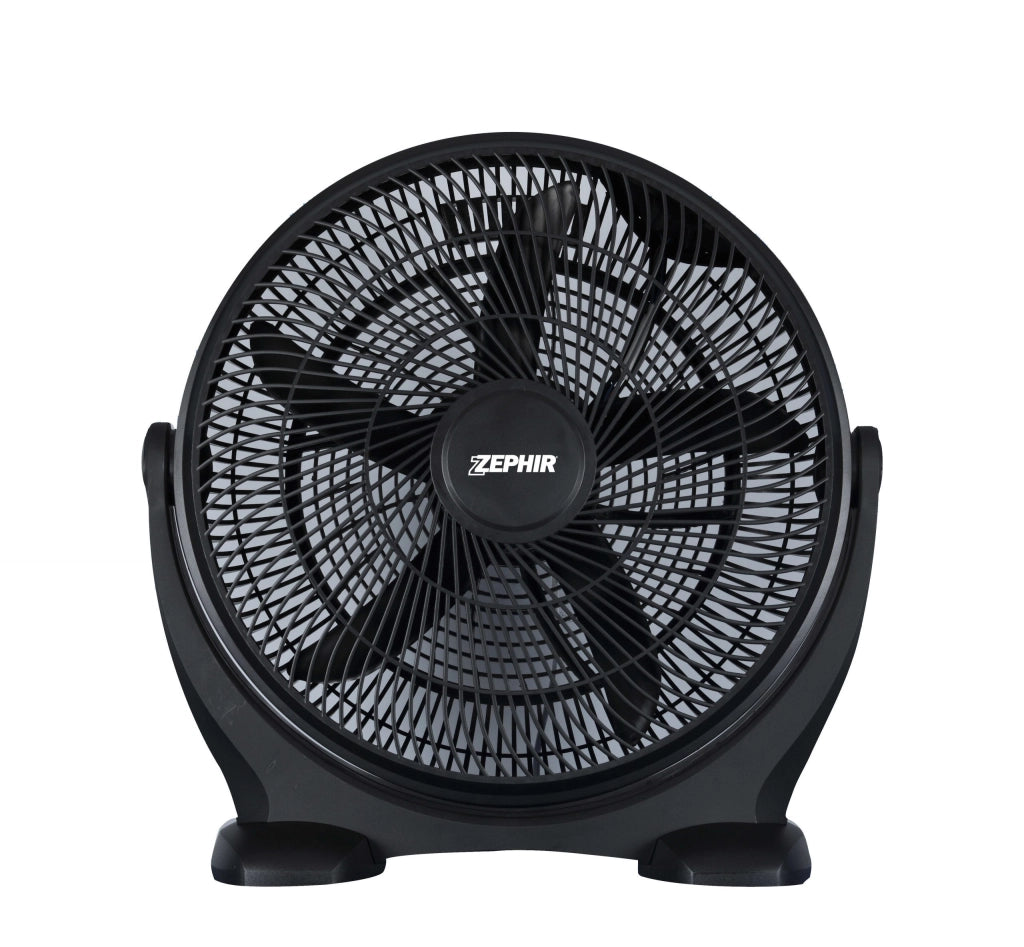 ZEPHIR ZBF04CM Ventilatore Da Terra E Da Muro 50W Ad Alta Velocità Nero Pale Da 40cm