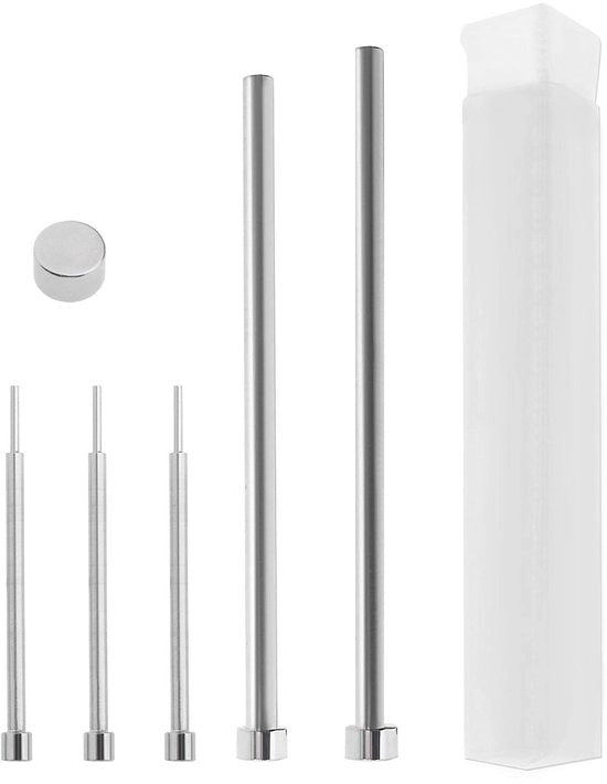 Cassafissa per Auto 5-delig - Acciaio Inossidabile - Pin Voumbile - Magnete - Rimozione Rapida - Attrezzo Duraturo - Cassafissa per Auto