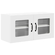 Mobile da cucina rettangolare con ampio spazio contenitivo design moderno 80 x 31 x 40 cm legno bianco 02_0053623