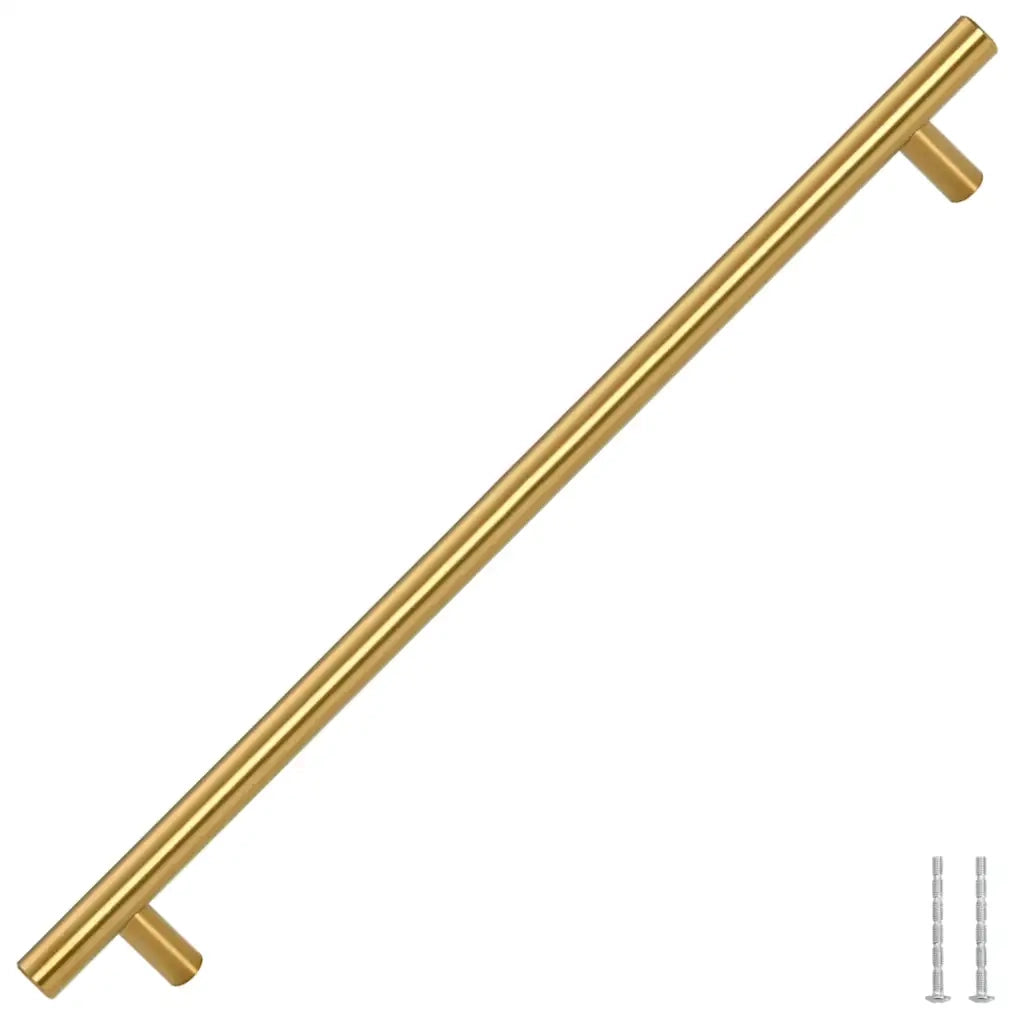 vidaXL Maniglie per Mobili 5pz Oro 320mm in Acciaio Inox
