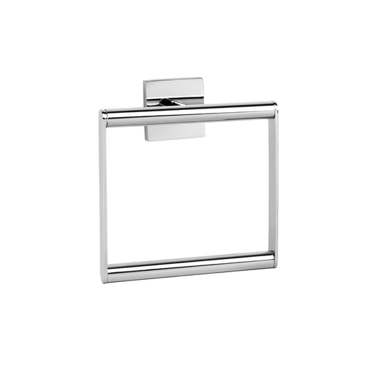 Porta salviette ad anello a parete serie xeno - fissaggio incollo o viti