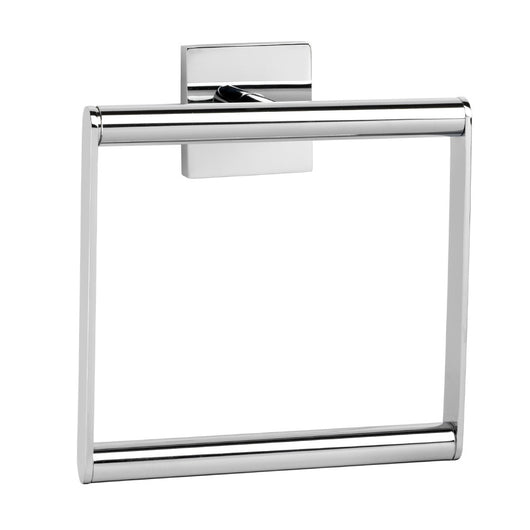 Porta salviette ad anello a parete serie xeno - fissaggio incollo o viti