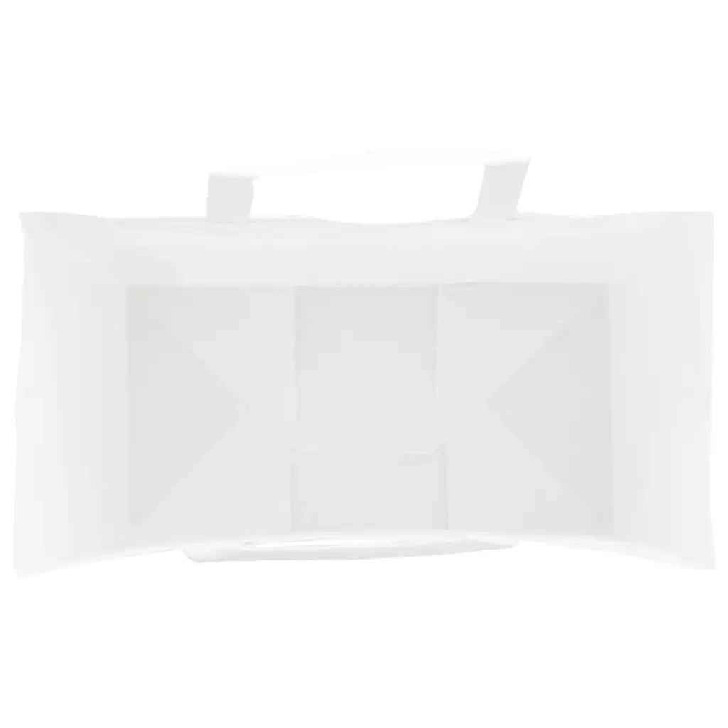 Sacchetti di Carta 250 pz con Manici Bianchi 21x11x28 cm 4101839