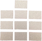 Piattaforma di stampa 3D PEI - 10 pezzi - Afdrukkap flexibile - Adatta per QIDI Plus 4 - Afdrukbed 25x16.4x0.8 mm - Coating PEI - Resistente a elevate temperature - Piattaforma di stampa 3D