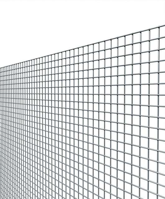 rete per recinzione elettrosaldata zincata maglia mm 8,3x8,3 h 100 cm 25 mt cod:ferx.2065