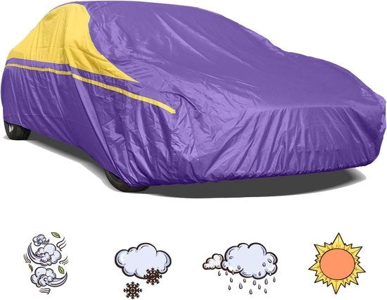Hoes universale auto - impermeabile - 420D Oxford - respirante e stagna aria - resistente al neve - protezione UV - lunghezza fino a 190 pollici Hoes auto universale
