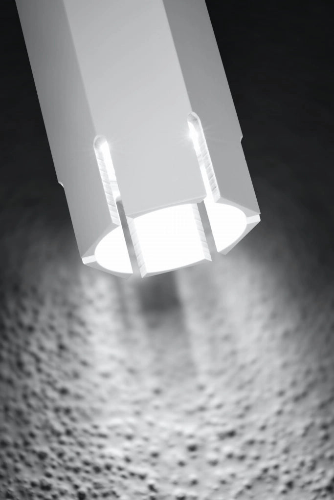Spot soffitto Candellux TUBA GU10 bianco alluminio 12cm