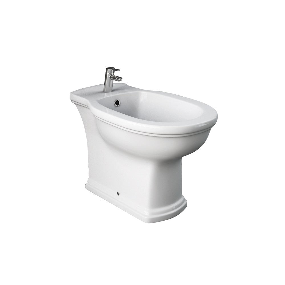 Bidet in ceramica a pavimento - serie washington