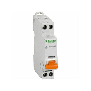 Interruttore Magnetotermico DomA45 1P+N C 10A 4500A Schneider Electric 16166
