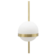 Lampada a Parete VKH54, Oro, Metallo, 15x20x40 cm