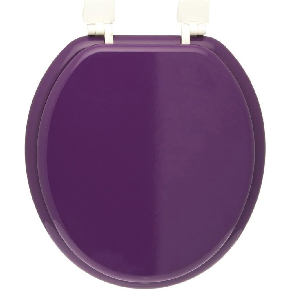 Frandis, sedile copri-wc, motivo: melanzana, 37,5 x 46 x 5,5 cm