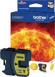Brother LC980Y cartuccia d'inchiostro 1 pz Originale Giallo