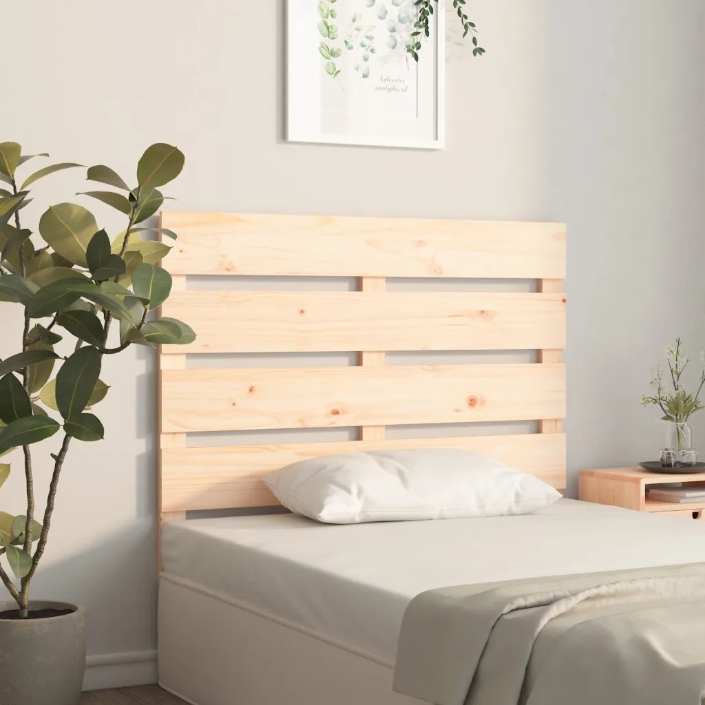 Testiera | Testata per Letto 90x3x80 cm in Legno Massello di Pino