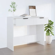 Tavolino da Salotto-Tavolino da soggiorno-Tavolo Bianco 90x36x75 cm in Legno Multistrato