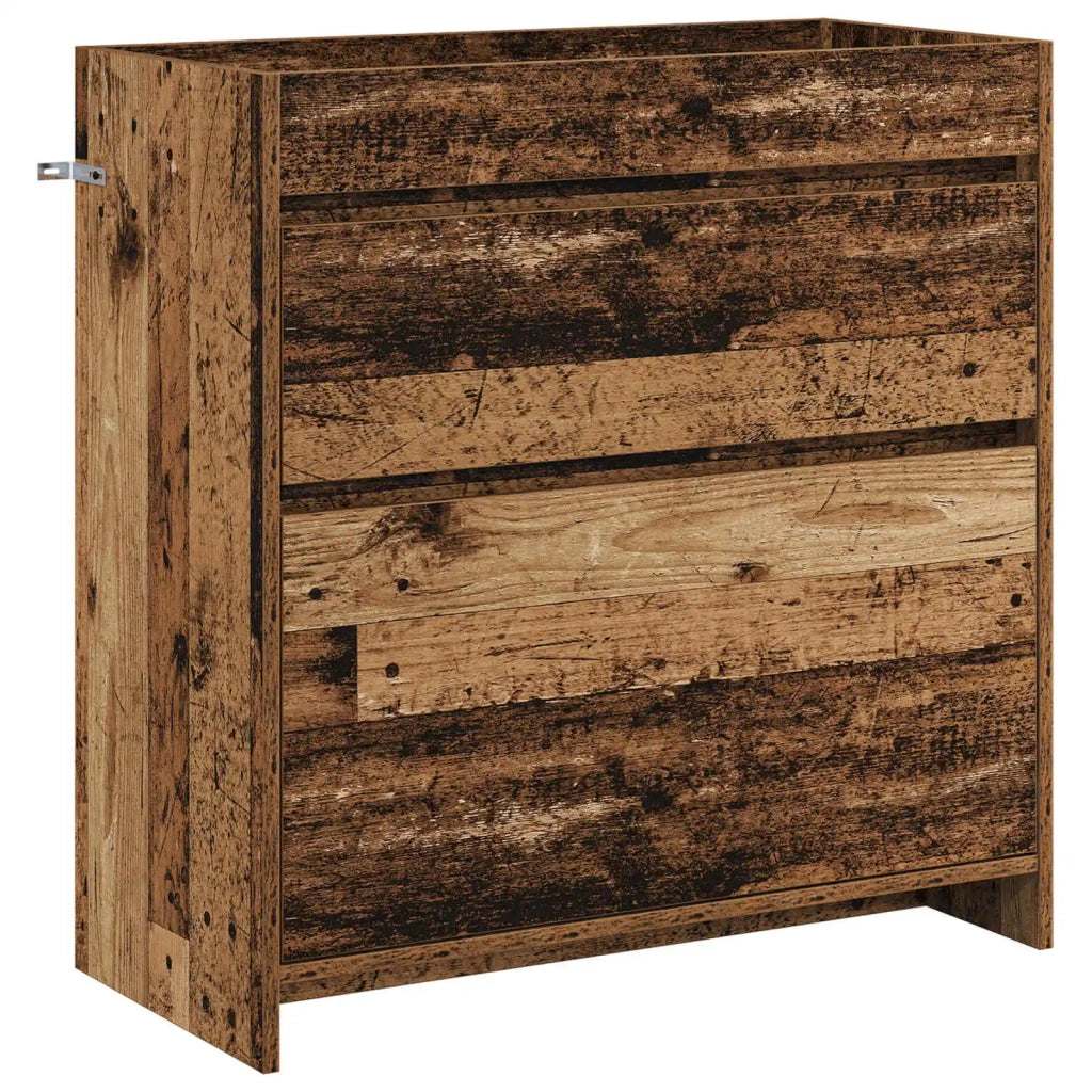 Mobiletto da Bagno Sotto Lavabo Legno antico 890742