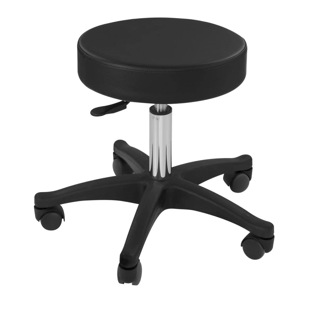 Sedia/sgabello da ufficio con ruote nero 14_0003752