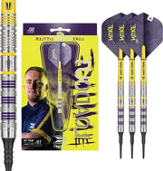 Set di Dardi Soft Tip 90% Tungsteno - Edizione del Giocatore 19G Dardi con Punta Pixel