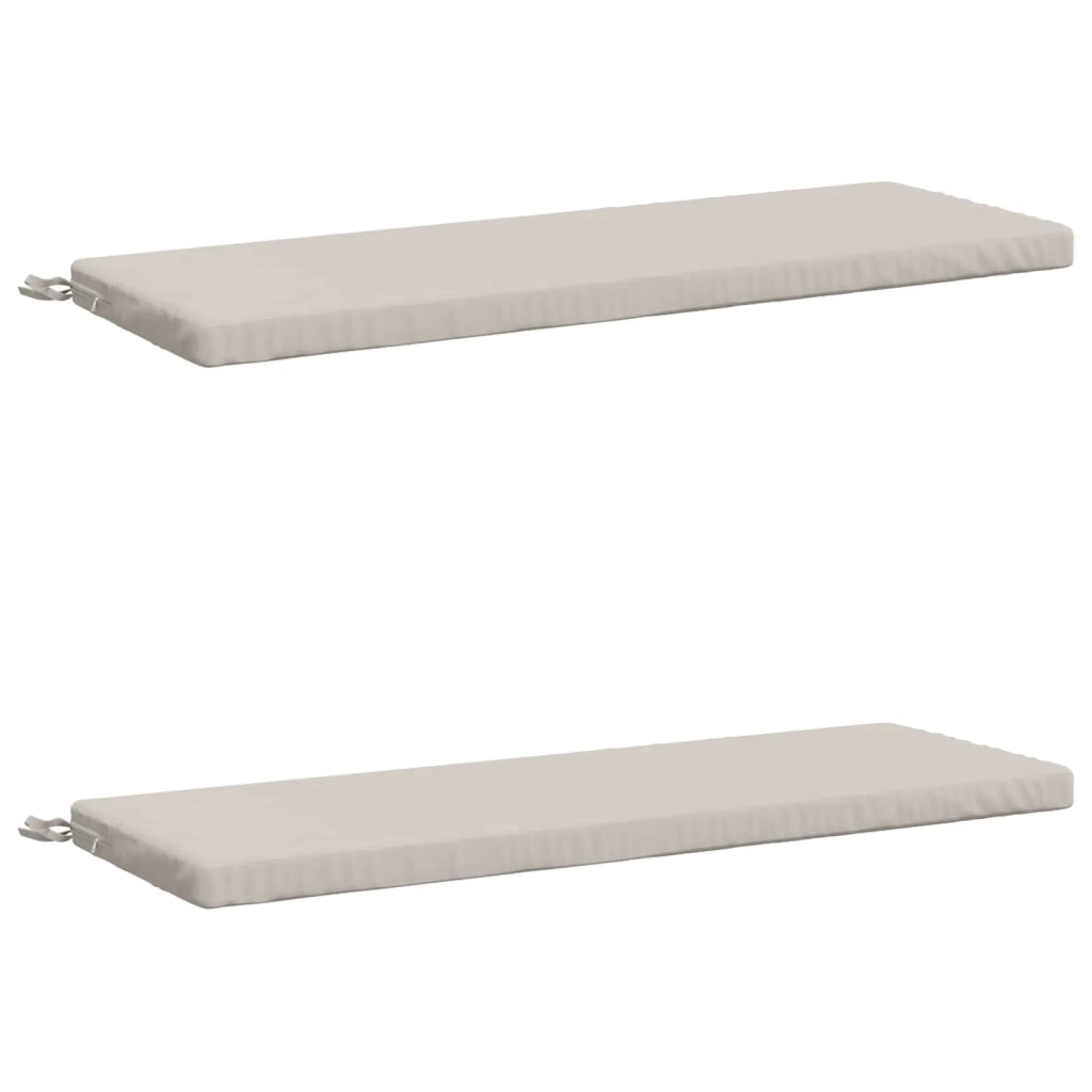 Cuscini per Panchina a 2 Pezzi SOEST 2 pz 100% Poliestere 948855