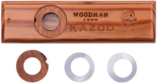 Strumento musicale in legno per bambini - Design classico - Armonica in legno - Adatto per principianti - Ideale per ukelele e chitarra