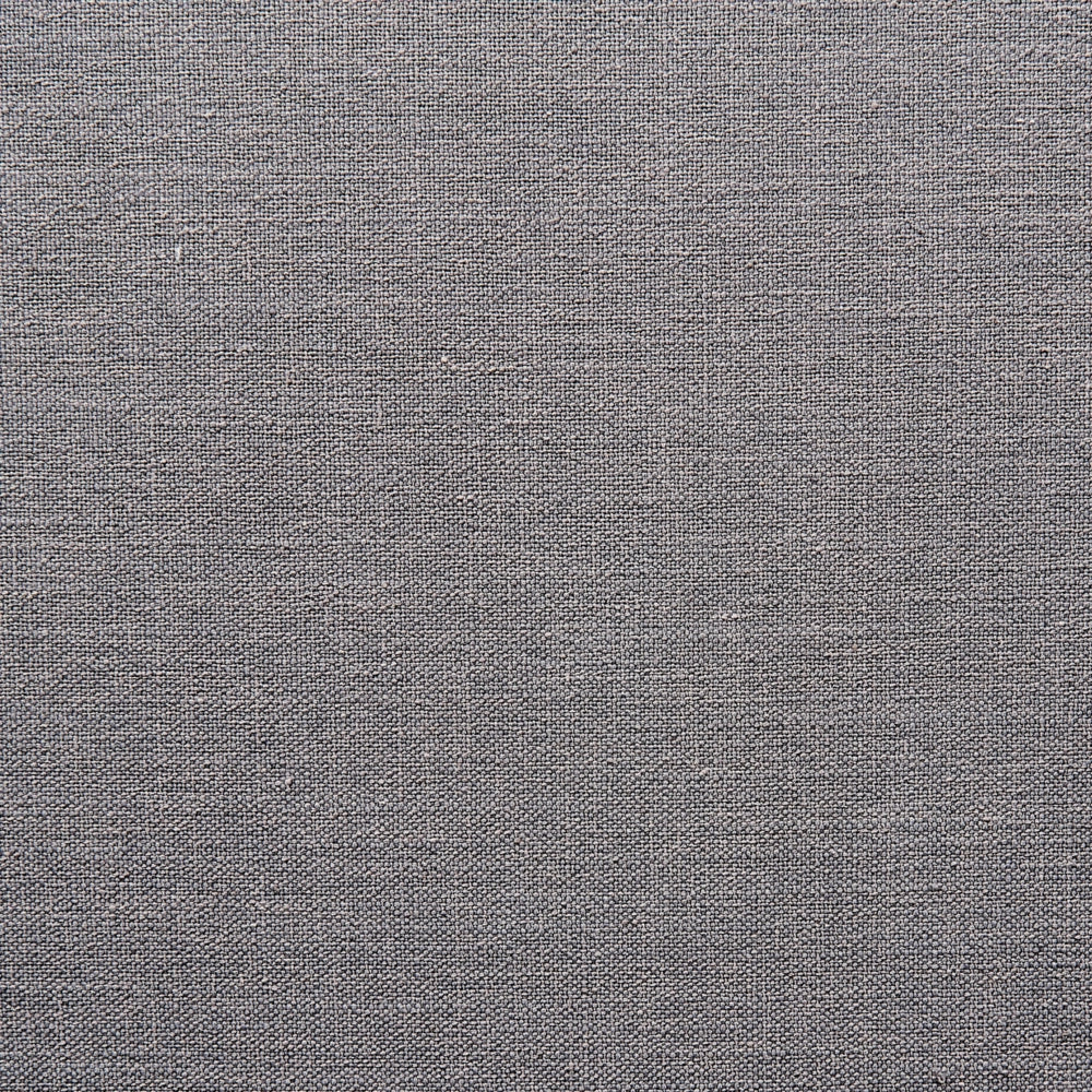 Poltrona in tessuto di lino grigio e nero Gambe in metallo Sedia imbottita Morbido stile retrò Art Decor Soggiorno