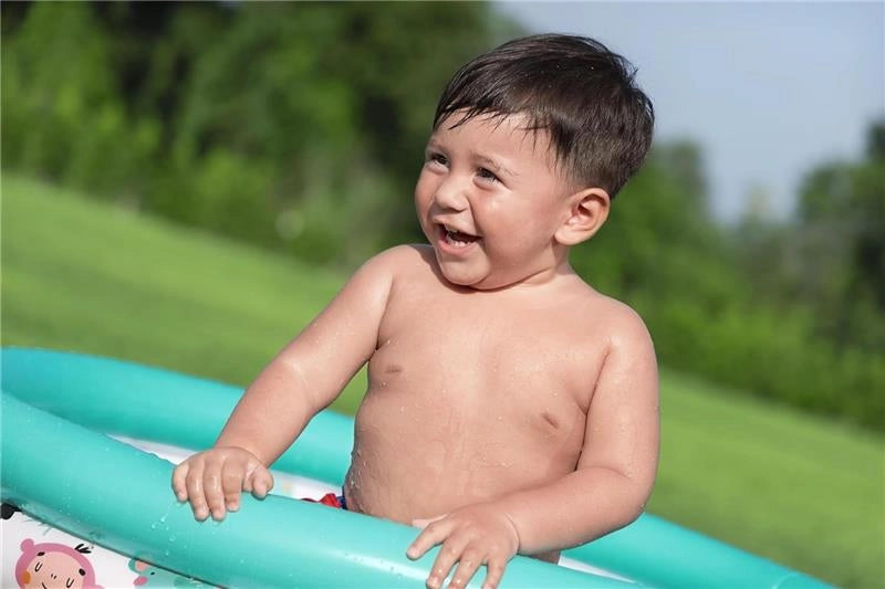 BESTWAY PISCINETTA AMICI SAFARI CON 1 TOPPA DI RIPARAZIONE PER BAMBINI DAI 2 ANNI + 102XH25 CM