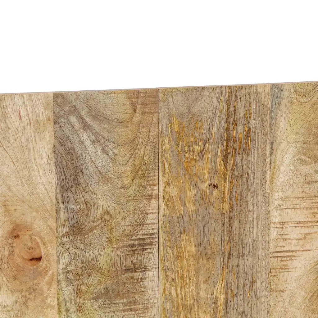vidaXL Testiera 180 cm in Legno Massello di Mango Grezzo