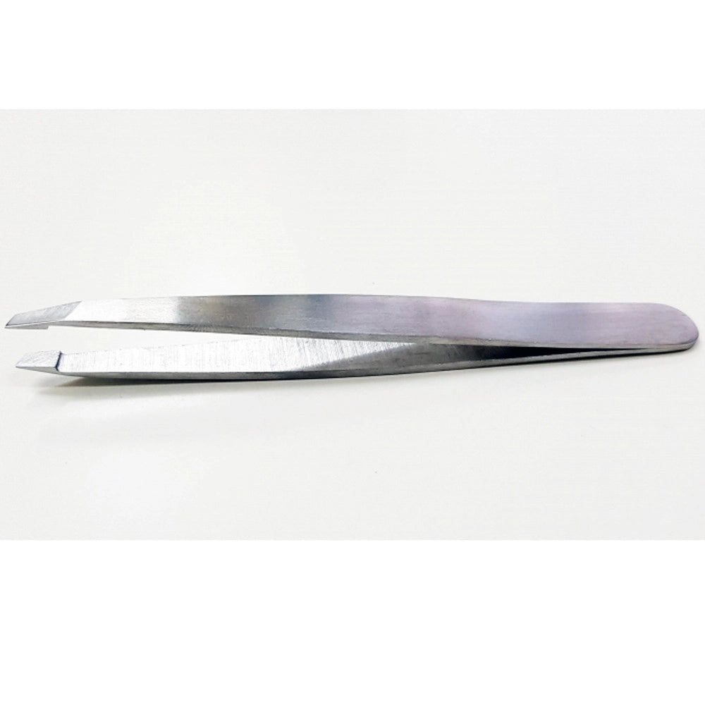 Trade Shop - Pinzetta In Acciaio Inox Sopracciglia Ciglia Pinza Precisione Peli Depilazione -