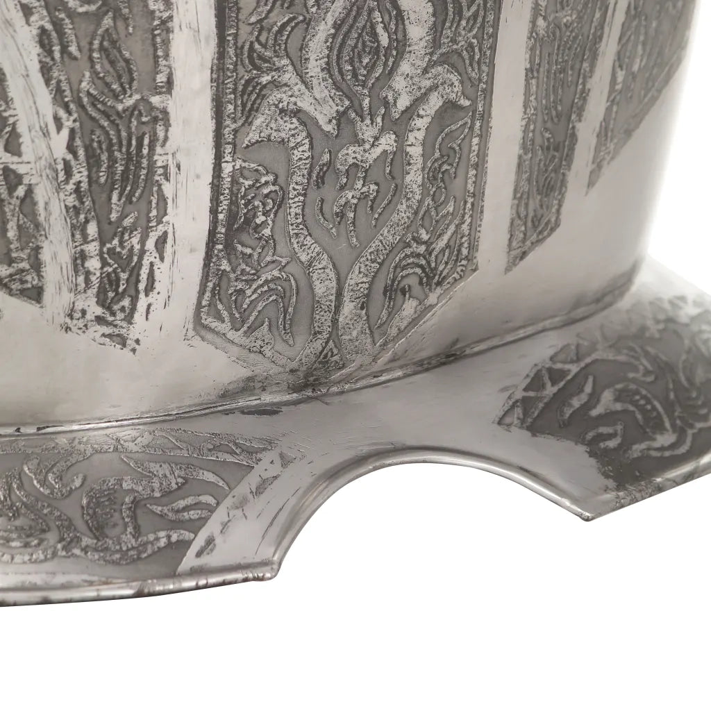 Corazza da Cavaliere Medievale Replica LARP Argento in Acciaio CFW5187313