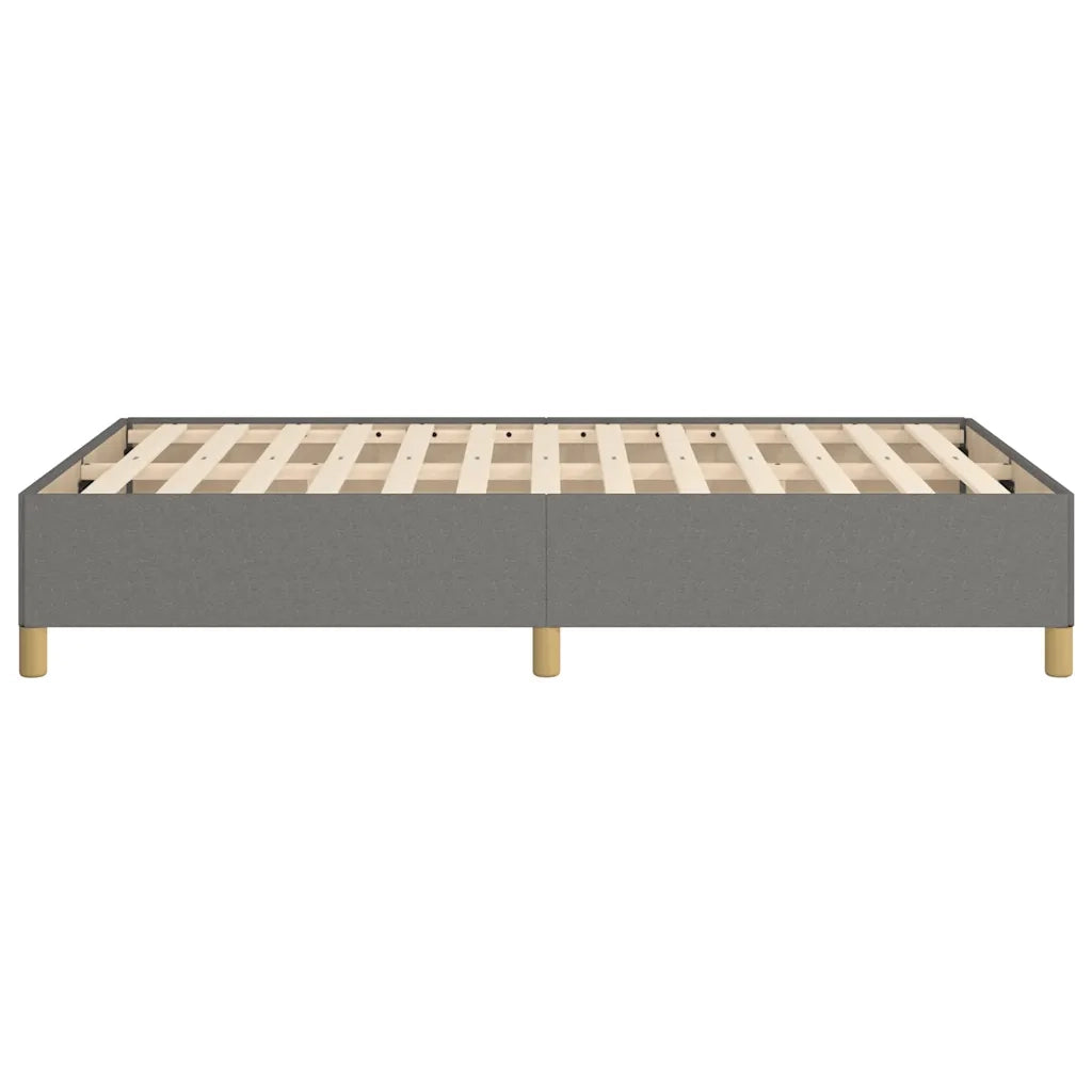 Giroletto senza Materasso Grigio Scuro 120x190 cm in Tessuto 3269639